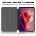 Czarne Etui Smart Cover do Lenovo Tab P12 12.7 / Tab P12 Pro 2 gen
