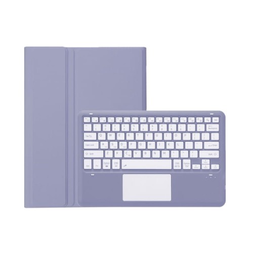 Fioletowe Etui z Klawiaturą Touchpad do Lenovo Tab P12 12.7 cala