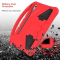 Shockproof Pancerne Etui EVA dla Dzieci do Lenovo P12 12.7 czerwone