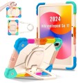 Pancerne Etui z Uchwytem i Paskiem do Huawei MatePad SE 11 2024 kolorowe
