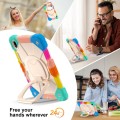 Pancerne Etui z Uchwytem i Paskiem do Huawei MatePad SE 11 2024 kolorowe