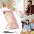 Pancerne Etui z Uchwytem i Paskiem do Huawei MatePad SE 11 2024 różowe