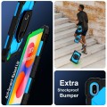 Pancerne Etui z Uchwytem i Paskiem do Huawei MatePad SE 11 2024 niebieskie