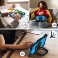 Pancerne Etui z Uchwytem i Paskiem do Huawei MatePad SE 11 2024 niebieskie