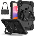 Pancerne Etui z Uchwytem i Paskiem do Huawei MatePad SE 11 2024 czarne
