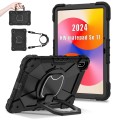Pancerne Etui z Uchwytem i Paskiem do Huawei MatePad SE 11 2024 czarne