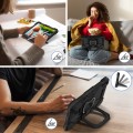 Pancerne Etui z Uchwytem i Paskiem do Huawei MatePad SE 11 2024 czarne