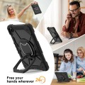 Pancerne Etui z Uchwytem i Paskiem do Huawei MatePad SE 11 2024 czarne