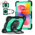 Pancerne Etui z Uchwytem i Paskiem do Huawei MatePad SE 11 2024 zielone