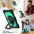 Pancerne Etui z Uchwytem i Paskiem do Huawei MatePad SE 11 2024 zielone