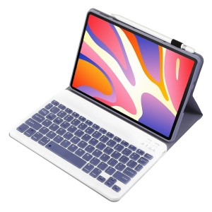 Fioletowe Etui Klawiatura do Huawei MatePad SE 11 2024