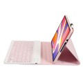 Różowe Etui Klawiatura do Huawei MatePad SE 11 2024