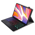 Czarne Etui Podświetlana Klawiatura do Huawei MatePad SE 11 2024