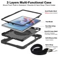 Pancerne Etui z Uchwytem i Paskiem do Huawei MatePad SE 11 2024 czarne