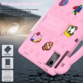 Shockproof Pancerne Etui EVA dla Dzieci do Huawei SE 11 2024 różowe