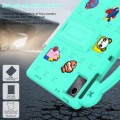 Shockproof Pancerne Etui EVA dla Dzieci do Huawei MatePad SE 11 2024 zielone