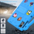 Shockproof Pancerne Etui EVA dla Dzieci do Huawei MatePad SE 11 2024 niebieskie