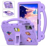Shockproof Pancerne Etui EVA dla Dzieci do Huawei MatePad SE 11 2024 fioletowe