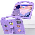 Shockproof Pancerne Etui EVA dla Dzieci do Huawei MatePad SE 11 2024 fioletowe