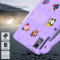 Shockproof Pancerne Etui EVA dla Dzieci do Huawei MatePad SE 11 2024 fioletowe