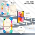 Mocne Etui z Uchwytem i Paskiem do Huawei MatePad SE 11 2024 kolorowe