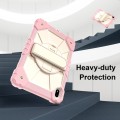 Mocne Etui z Uchwytem i Paskiem do Huawei MatePad SE 11 2024 różowe
