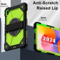 Mocne Etui z Uchwytem i Paskiem do Huawei MatePad SE 11 2024 zielone