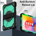 Mocne Etui z Uchwytem i Paskiem do Huawei MatePad SE 11 2024 zielone