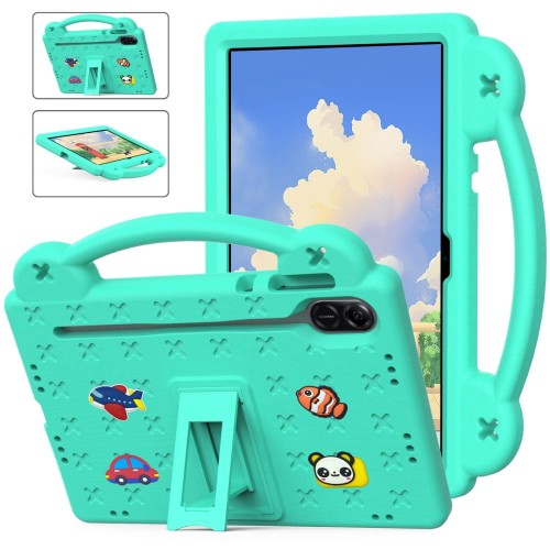 Pancerne Etui EVA dla Dzieci do Honor Pad X9 / X8 Pro 11.5 zielone