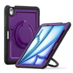 Mocne Etui z Uchwytem i Paskiem do iPad Air 11 2025 / iPad Air 11 2024 fioletowe