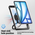 Mocne Etui z Uchwytem i Paskiem do iPad Air 11 2025 / iPad Air 11 2024 transparentne