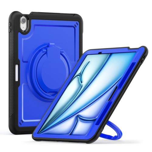Mocne Etui z Uchwytem i Paskiem do iPad Air 11 2025 / iPad Air 11 2024 niebieskie