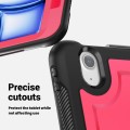 Mocne Etui z Uchwytem i Paskiem do iPad Air 11 2025 / iPad Air 11 2024 czerwone