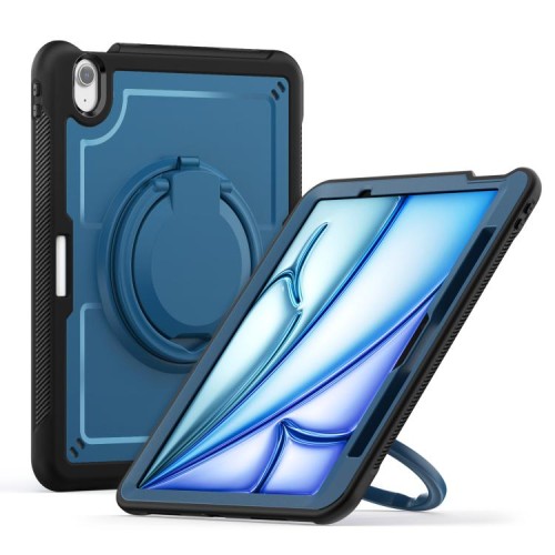 Mocne Etui z Uchwytem i Paskiem do iPad Air 11 2025 / iPad Air 11 2024 navy blue