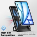 Mocne Etui z Uchwytem i Paskiem do iPad Air 11 2025 / iPad Air 11 2024 czarne