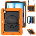 Pancerne Etui z Uchwytem i Paskiem do iPad Air 11 2025/2024 orange