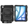 Pancerne Etui z Uchwytem i Paskiem do iPad Air 11 2025/2024 czarne