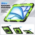 Pancerne Etui z Uchwytem i Paskiem do iPad Air 11 2025/2024 zielone