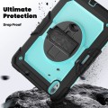 Pancerne Etui z Uchwytem i Paskiem do iPad Air 11 2025/2024 miętowe