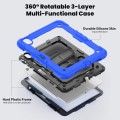 Pancerne Etui z Uchwytem i Paskiem do iPad Air 11 2025/2024 granatowe