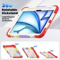 Pancerne Etui z Uchwytem i Paskiem do iPad Air 11 2025/2024 kolorowe