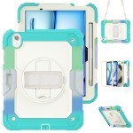 Pancerne Etui z Uchwytem i Paskiem do iPad Air 11 2025/2024 kolorowe