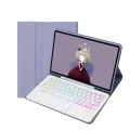 Fioletowe Etui Podświetlana Klawiatura z TouchPad do iPad Air 11 2025/2024