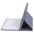 Fioletowe Etui Podświetlana Klawiatura z TouchPad do iPad Air 11 2025/2024