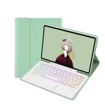 Zielone Etui Podświetlana Klawiatura z TouchPad do iPad Air 11 2025/2024