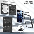 Mocne Etui z Uchwytem i Paskiem do Huawei MatePad Air 12 2024 czarne