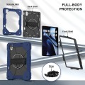 Mocne Etui z Uchwytem i Paskiem do Huawei MatePad Air 12 2024 granatowe