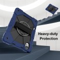 Mocne Etui z Uchwytem i Paskiem do Huawei MatePad Air 12 2024 granatowe