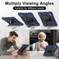 Mocne Etui z Uchwytem i Paskiem do Huawei MatePad Air 12 2024 granatowe