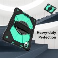 Mocne Etui z Uchwytem i Paskiem do Huawei MatePad Air 12 2024 zielone